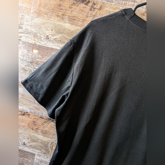 NWT Boho "Born To Be Wild" Guitar Graphic Black Tee - Picture 14 of 15